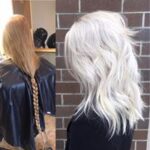 Before and After of Hair cut and color