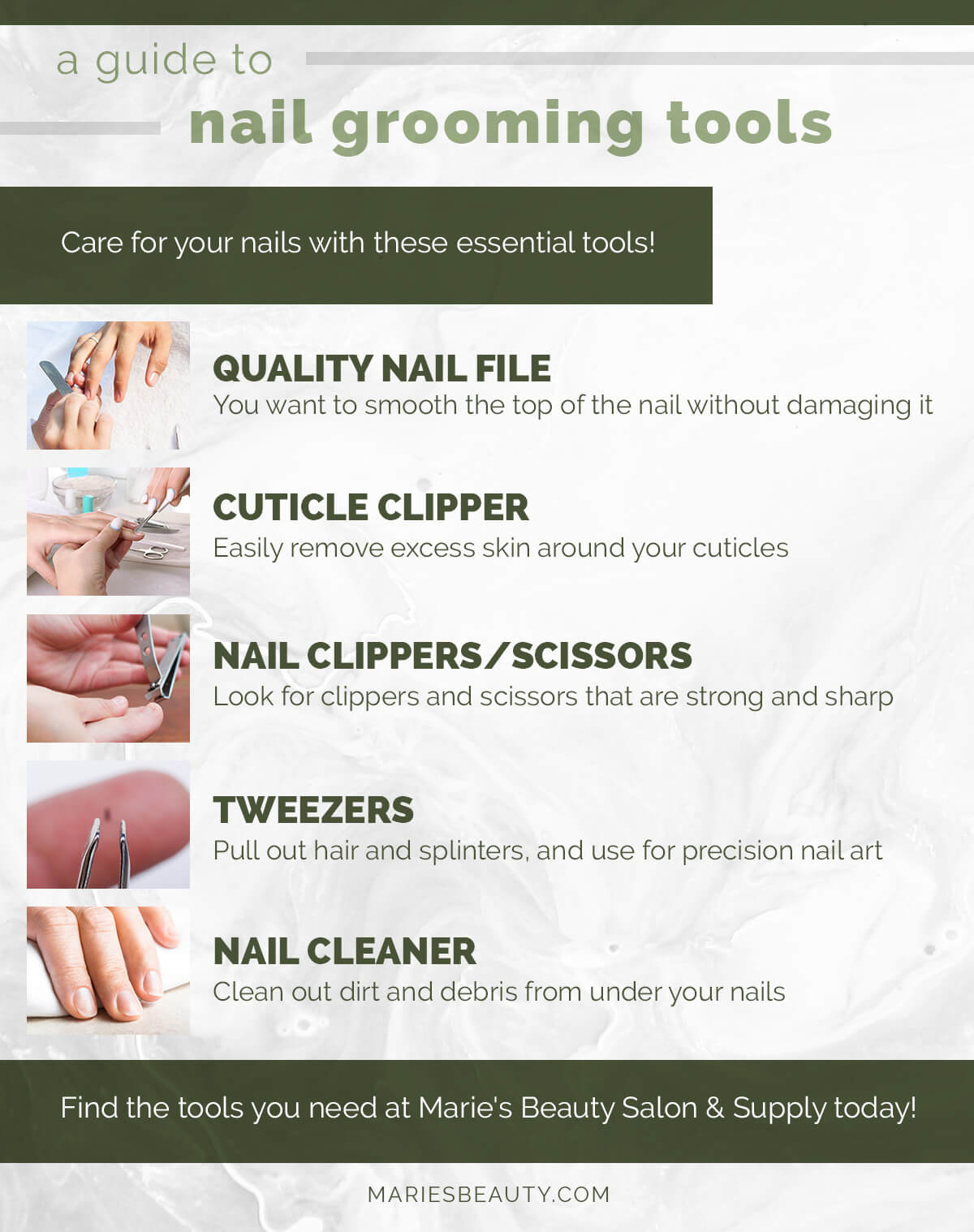 Beauty Care Anchorage - A Guide To Nail Grooming Tools
