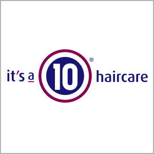 It's a 10 Haircare Logo